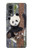 S3793 Peinture de neige mignon bébé panda Etui Coque Housse pour OnePlus Nord 2 5G