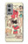 S3820 Poupée de papier de mode de cow-girl vintage Etui Coque Housse pour OnePlus 9 Pro