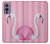 S3805 Flamant Rose Pastel Etui Coque Housse pour OnePlus 9