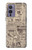 S3819 Papier Vintage rétro Etui Coque Housse pour OnePlus 9
