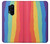 S3799 Arc-en-ciel aquarelle vertical mignon Etui Coque Housse pour OnePlus 8 Pro