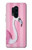 S3805 Flamant Rose Pastel Etui Coque Housse pour OnePlus 8 Pro