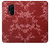 S3817 Motif de fleurs de cerisier floral rouge Etui Coque Housse pour OnePlus 8 Pro