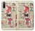 S3820 Poupée de papier de mode de cow-girl vintage Etui Coque Housse pour Sony Xperia 10 III