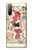 S3820 Poupée de papier de mode de cow-girl vintage Etui Coque Housse pour Sony Xperia 10 II