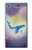 S3802 Rêve Baleine Pastel Fantaisie Etui Coque Housse pour Sony Xperia XZ1