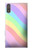 S3810 Vague d'été licorne pastel Etui Coque Housse pour Sony Xperia XZ