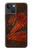 S0663 Cobra Serpent Peau Etui Coque Housse pour iPhone 13 mini