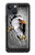 S0855 Aigle Métal Etui Coque Housse pour iPhone 13 mini