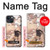 S1332 Ito Jakuchu Coq Etui Coque Housse pour iPhone 13 mini