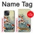 S1654 Carpe Koï poisson Peinture Art Etui Coque Housse pour iPhone 13 mini