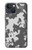 S2186 Gris Camo Camouflage Imprimé graphique Etui Coque Housse pour iPhone 13 mini