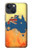 S2494 Australie Drapeau Carte texture de la roche Etui Coque Housse pour iPhone 13 mini
