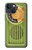 S2656 Radio Vert bakélite millésimé Etui Coque Housse pour iPhone 13 mini