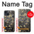 S2664 Noir Fleur Amandier Van Gogh Etui Coque Housse pour iPhone 13 mini