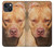 S2903 Chien américain Pitbull Etui Coque Housse pour iPhone 13 mini