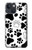 S2904 Chien d'impression de patte Etui Coque Housse pour iPhone 13 mini