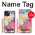 S2947 Bonbons Minimal Couleurs pastel Etui Coque Housse pour iPhone 13 mini