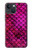S3051 Rose Sirène écailles de poisson Etui Coque Housse pour iPhone 13 mini