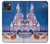 S3282 Château de Santa Noël Etui Coque Housse pour iPhone 13 mini