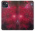 S3368 Zodiaque Rouge Galaxie Etui Coque Housse pour iPhone 13 mini