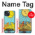 S3435 Carte de tarot Lune Etui Coque Housse pour iPhone 13 mini