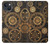 S3442 vitesse d'horloge Etui Coque Housse pour iPhone 13 mini
