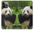 S1073 Panda Prenez plaisir à manger Etui Coque Housse pour iPhone 13 Pro Max