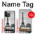 S2350 Vieille Tour Eiffel Paris Etui Coque Housse pour iPhone 13 Pro Max