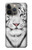 S2553 Tigre blanc Etui Coque Housse pour iPhone 13 Pro Max