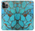 S2685 Aqua Turquoise imprimé graphique Gemme Etui Coque Housse pour iPhone 13 Pro Max