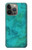 S3147 Aqua Marbre Pierre Etui Coque Housse pour iPhone 13 Pro Max