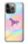 S3203 Arc en ciel Licorne Etui Coque Housse pour iPhone 13 Pro Max