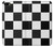 S2492 Black and White Checkerboard Etui Coque Housse pour iPhone 5 5S SE
