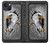S0855 Aigle Métal Etui Coque Housse pour iPhone 13
