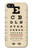 S2502 Eye Exam Chart Decorative Decoupage Poster Etui Coque Housse pour iPhone 5 5S SE