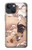 S1332 Ito Jakuchu Coq Etui Coque Housse pour iPhone 13
