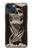 S1676 crâne Rose Etui Coque Housse pour iPhone 13