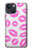 S2214 Bisous Lèvres roses Etui Coque Housse pour iPhone 13