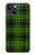S2373 Motif vert Tartan Etui Coque Housse pour iPhone 13
