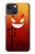 S2454 Rouge mignon petit diable Dessin animé Etui Coque Housse pour iPhone 13