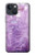 S2690 Cristaux améthyste imprimés graphiques Etui Coque Housse pour iPhone 13