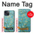 S2692 Vincent Van Gogh Amandier en fleurs Etui Coque Housse pour iPhone 13