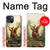 S2841 Renne de Noël millésimé Etui Coque Housse pour iPhone 13