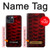 S2879 Rouge Arowana écailles de poisson Etui Coque Housse pour iPhone 13