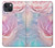 S3050 Pastel Fleurs millésimé Etui Coque Housse pour iPhone 13