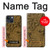 S3382 Art de la peinture thaïlandaise Naga Etui Coque Housse pour iPhone 13