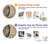 S3700 Imprimé graphique or marbré Etui Coque Housse pour iPhone 13