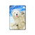 S3794 Ours polaire arctique amoureux de la peinture de phoque Etui Coque Housse pour iPad mini 4, iPad mini 5, iPad mini 5 (2019)