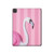 S3805 Flamant Rose Pastel Etui Coque Housse pour iPad Pro 11 (2021,2020,2018, 3rd, 2nd, 1st)